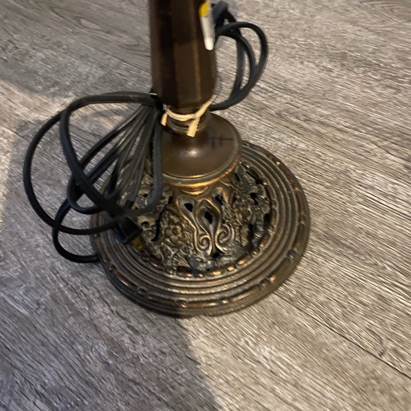 ANTIQUE CAST IRON FELTMAN & CURME COAST TO COAST TABLE LAMP COPPER PLATE EXC! - Picture 5 of 7